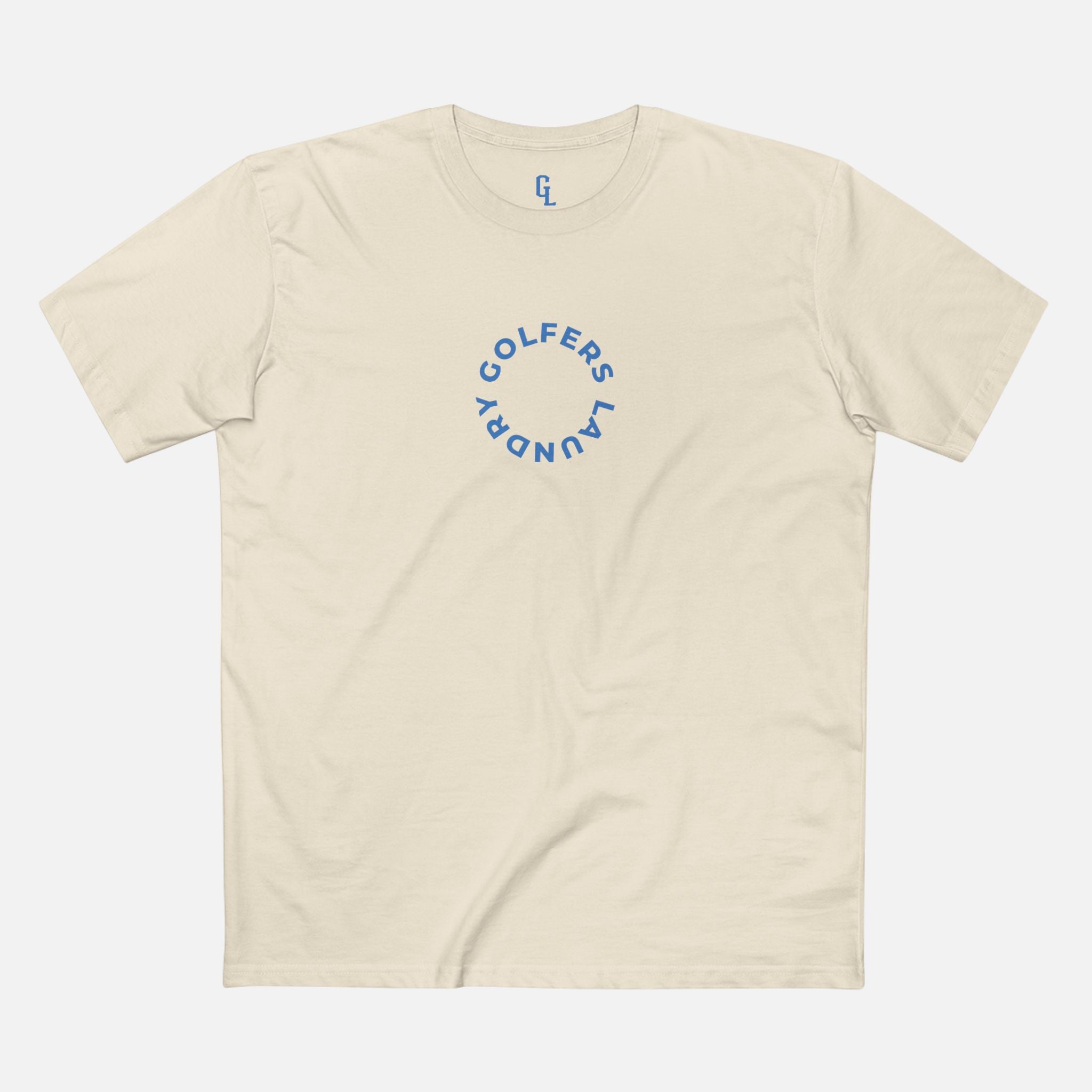 Let Dads Go Golfing Tee - Natural